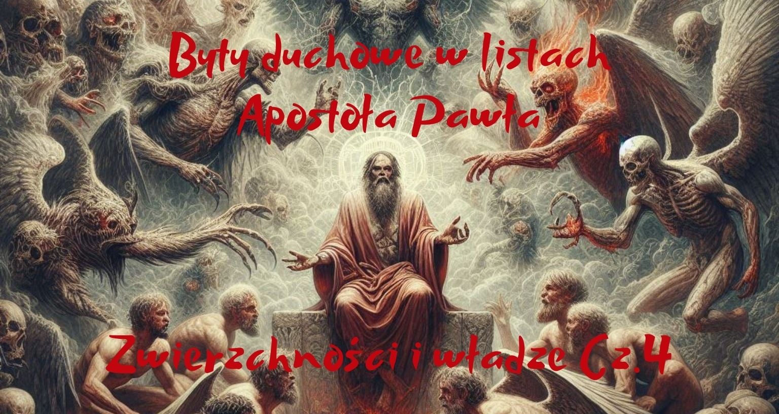 byty duchowe w listach apostoła pawła – Zwierzchności i władze Cz.4