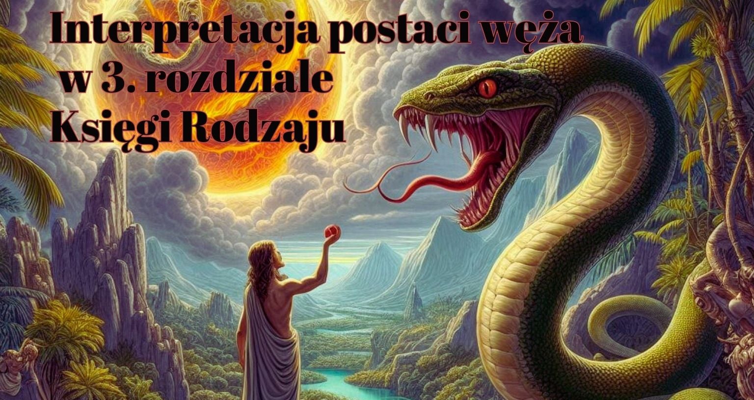 Interpretacja postaci węża w 3. rozdziale Księgi Rodzaju